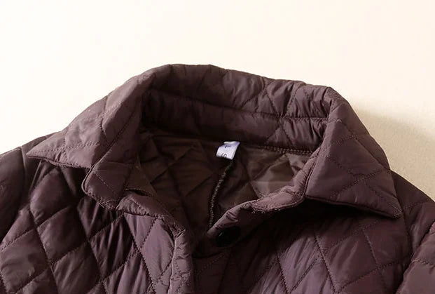 Maren Quilted Long Coat