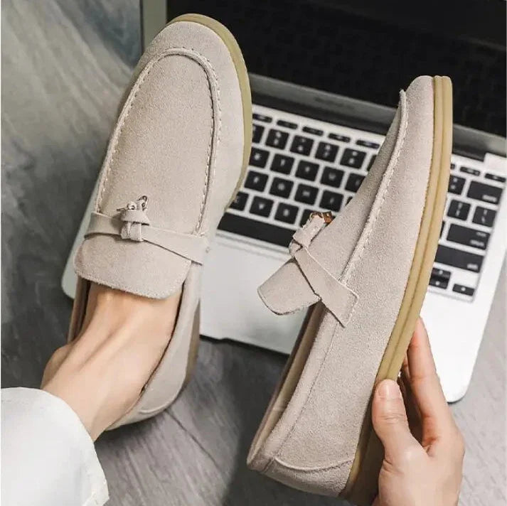 Shaffer Cow Suede Loafers