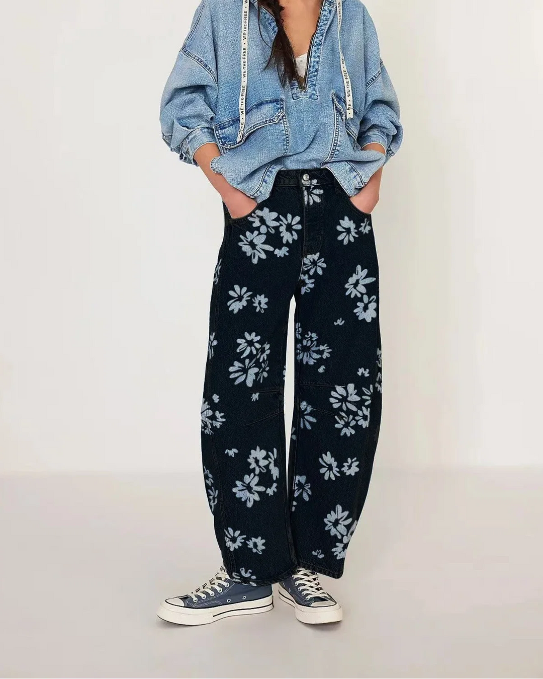 Florence Cotton Tapestry Jean