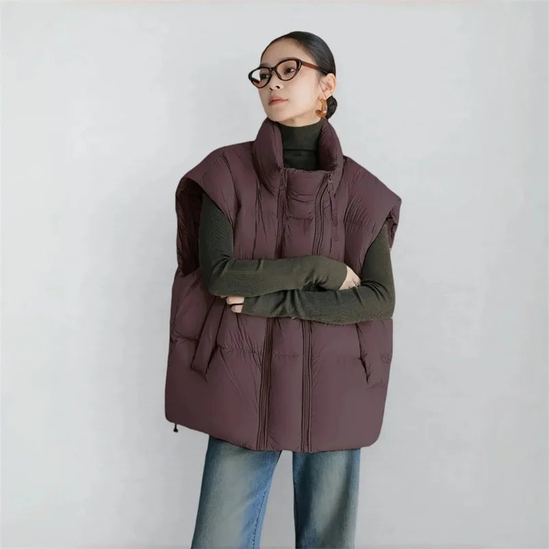 Leah Down Padded Vest