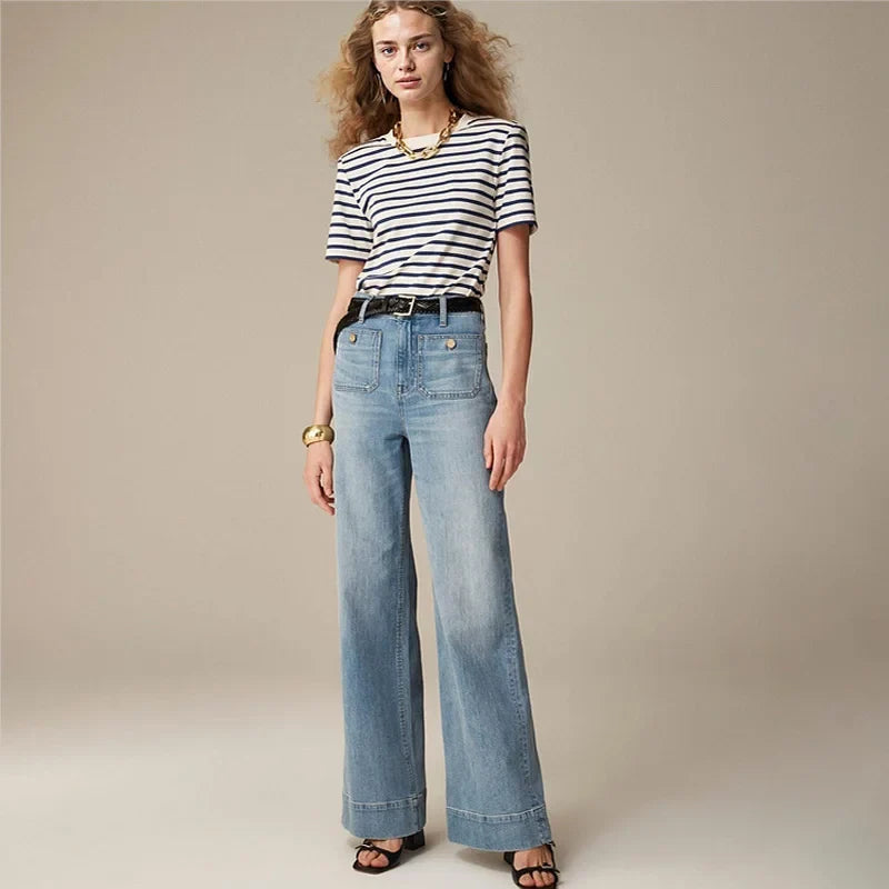 The Icon Classic Wide-Leg Jean