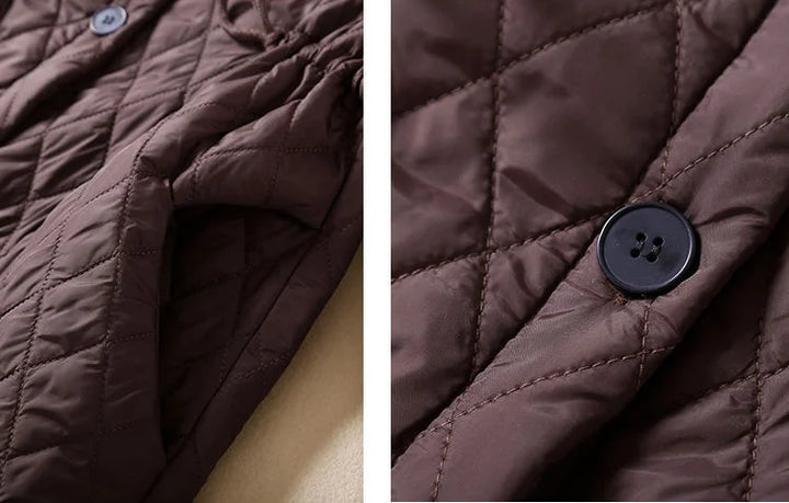 Maren Quilted Long Coat