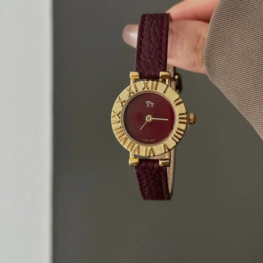 Lacceti Maroon Collection Watches