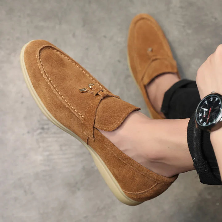 Shaffer Cow Suede Loafers