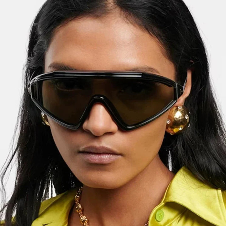 Natasha Linea Rossa Angled Sunglasses