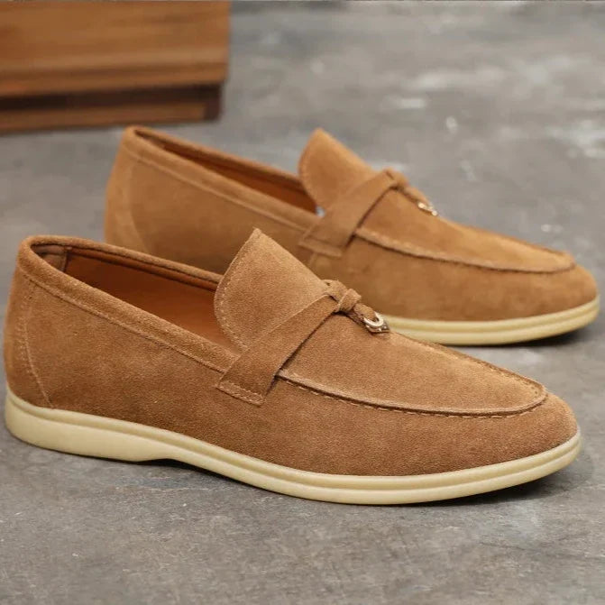 Shaffer Cow Suede Loafers