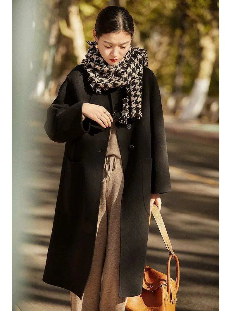Hudson Park Wool Overcoat