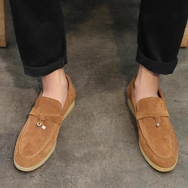 Shaffer Cow Suede Loafers