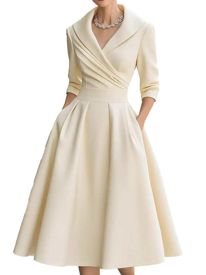 Rachel | Satin A-Line Formal Dress