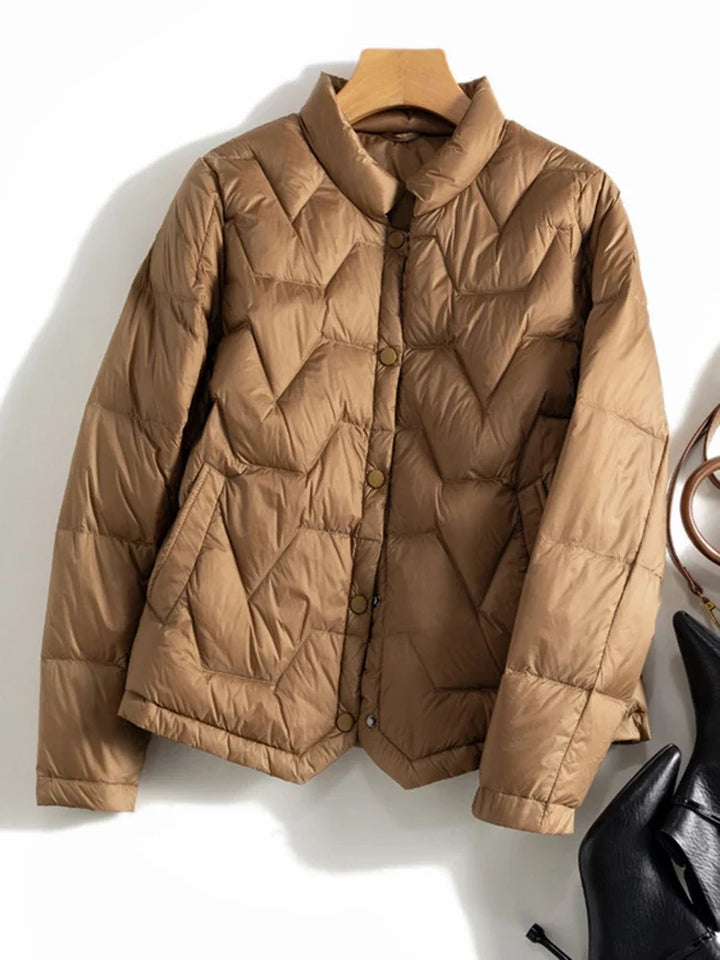 Natalie Quilted Down Jacket