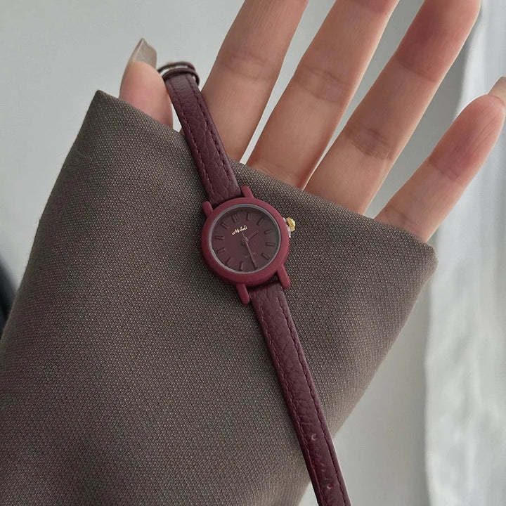 Lacceti Maroon Collection Watches