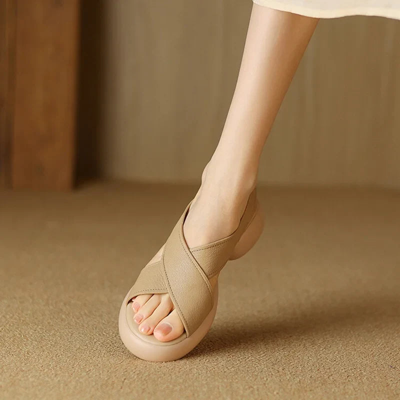 Emery Soft Crossband Slides