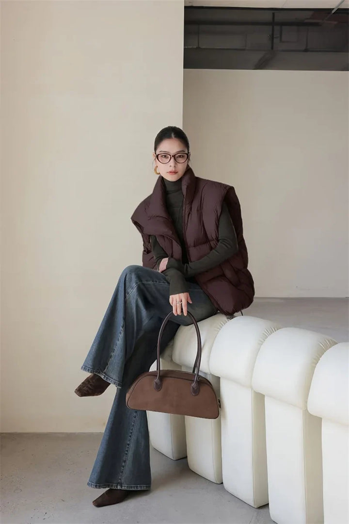 Leah Down Padded Vest