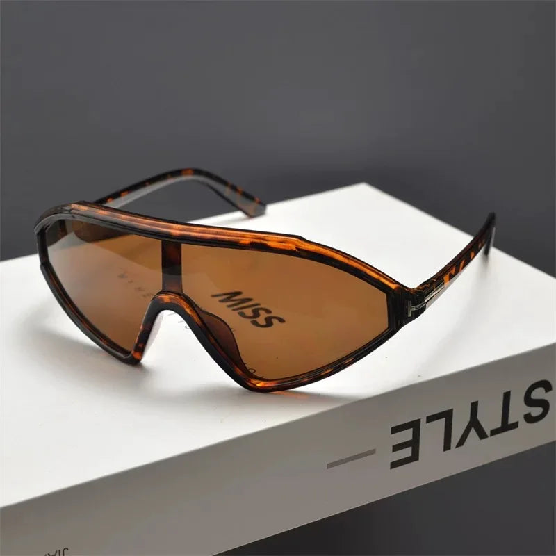 Natasha Linea Rossa Angled Sunglasses