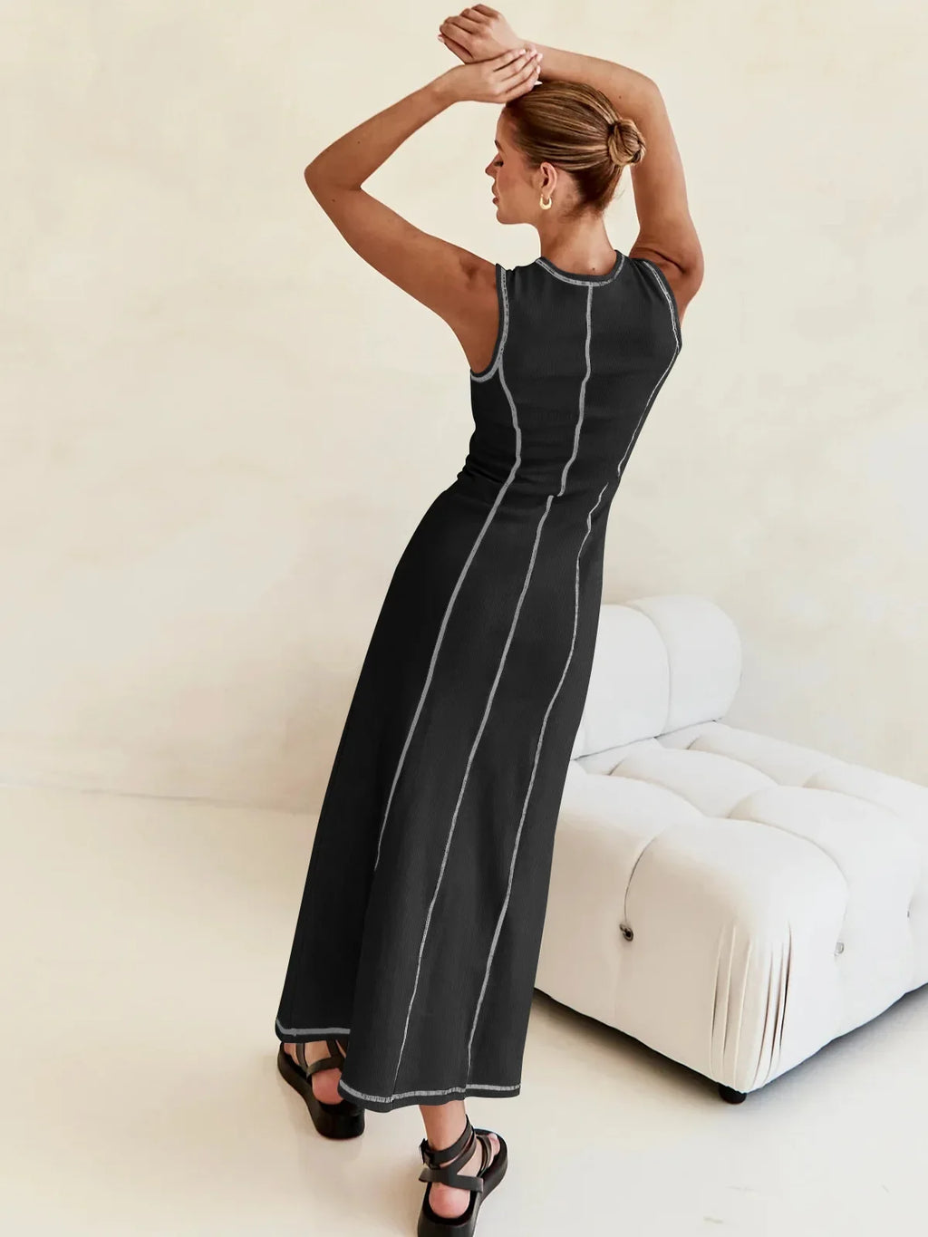 Mireya Women’s Sleeveless Knit Maxi