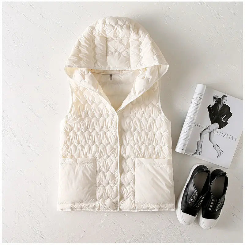 Gold Rush Puffer Vest