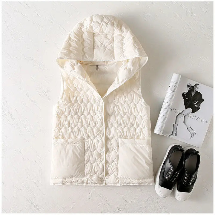 Gold Rush Puffer Vest