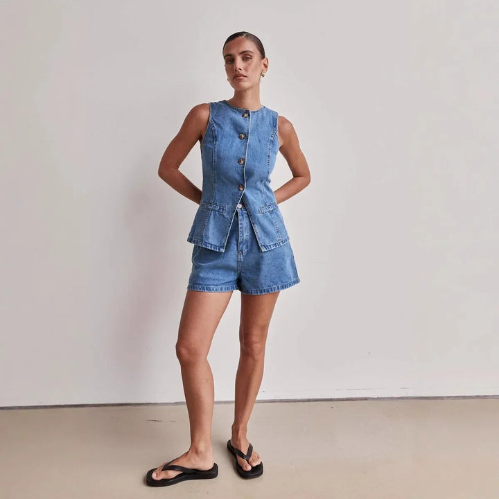 Monroe 100% Cotton Denim Set