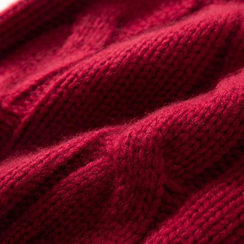 Wren Cable Cashmere Beanie