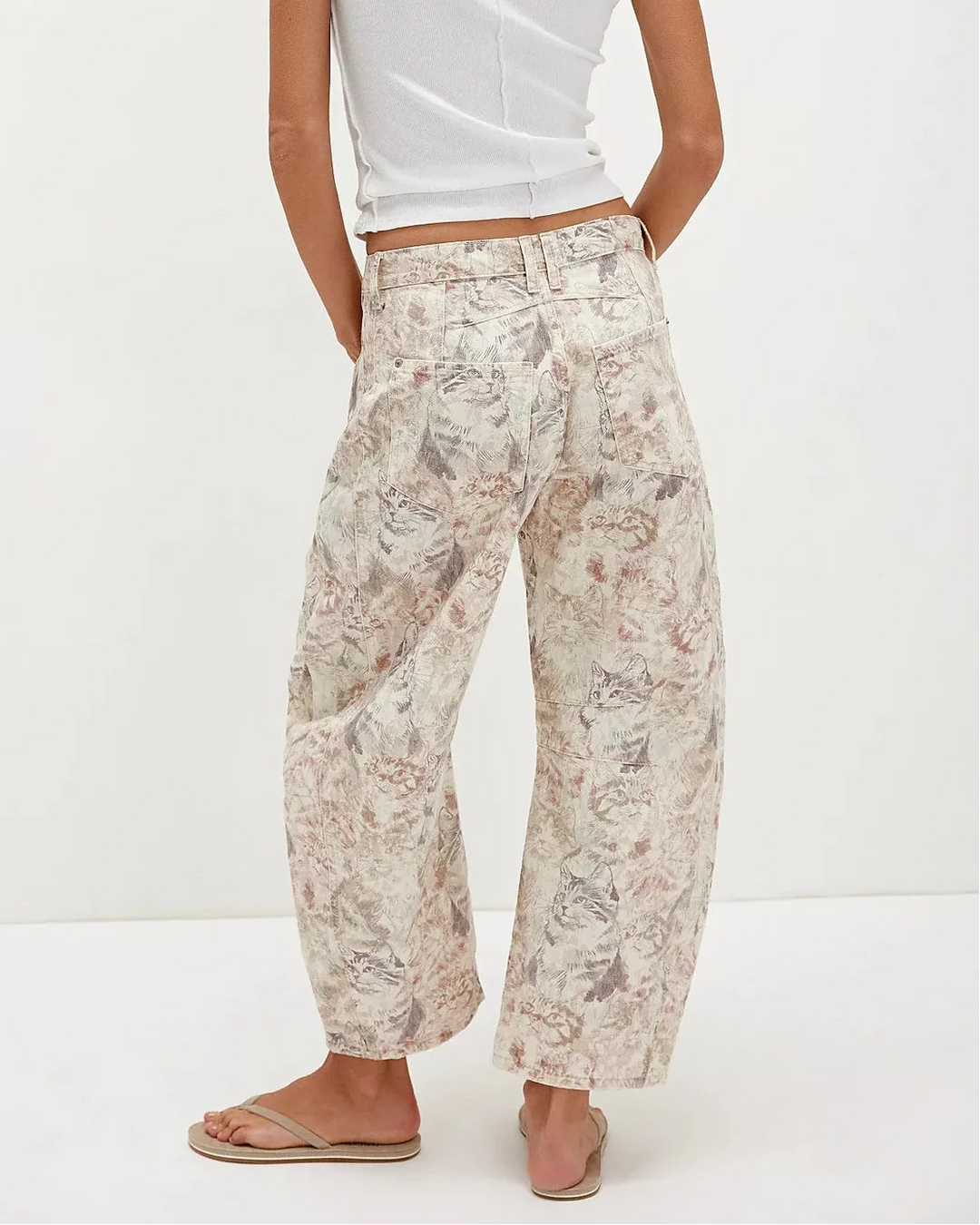 Florence Cotton Tapestry Jean