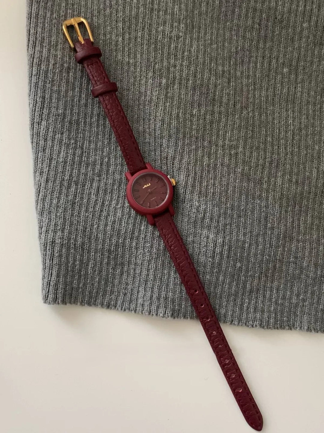 Lacceti Maroon Collection Watches