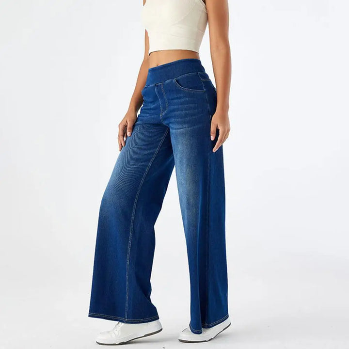 The Pull-On Wide Leg Jean