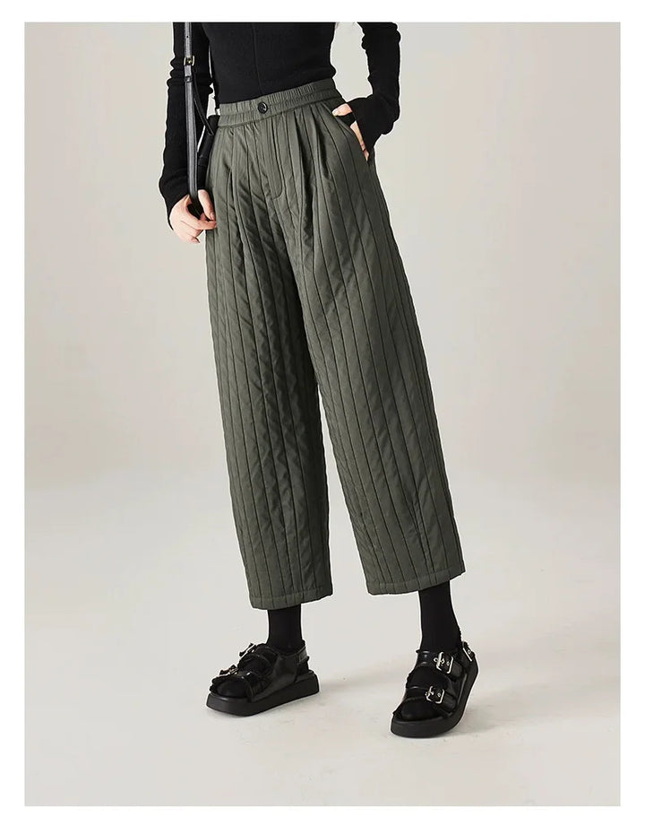 Daria Cotton Wide-Leg Pants