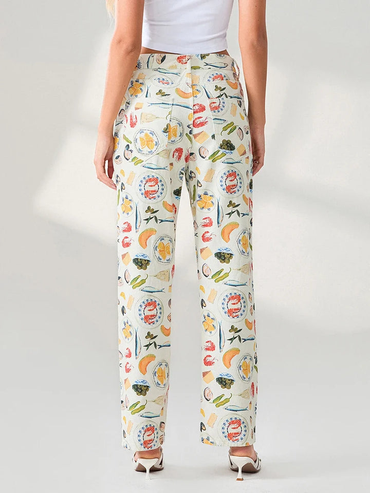 Capri Market Straight-Leg Jean