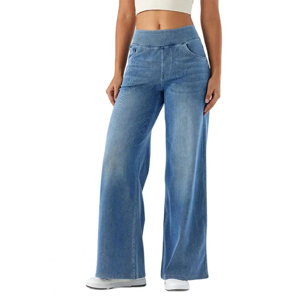 The Pull-On Wide Leg Jean