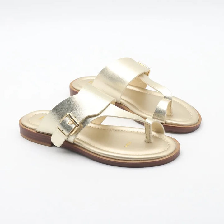 Valencia Leather Buckle Sandal