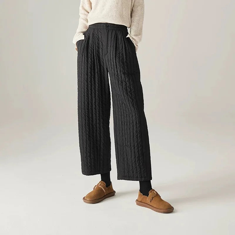 Daria Cotton Wide-Leg Pants
