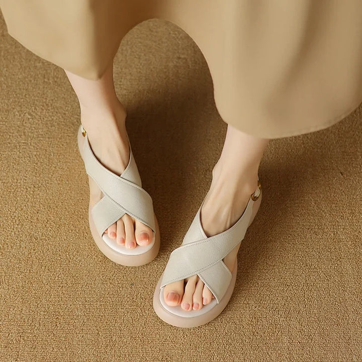 Emery Soft Crossband Slides