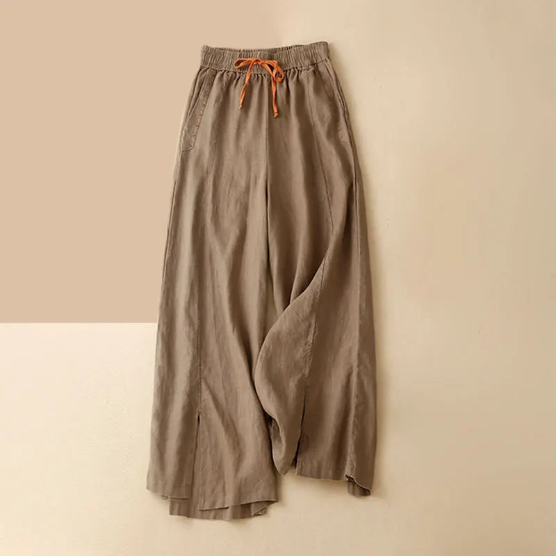 The Drawstring Wide Leg Pant