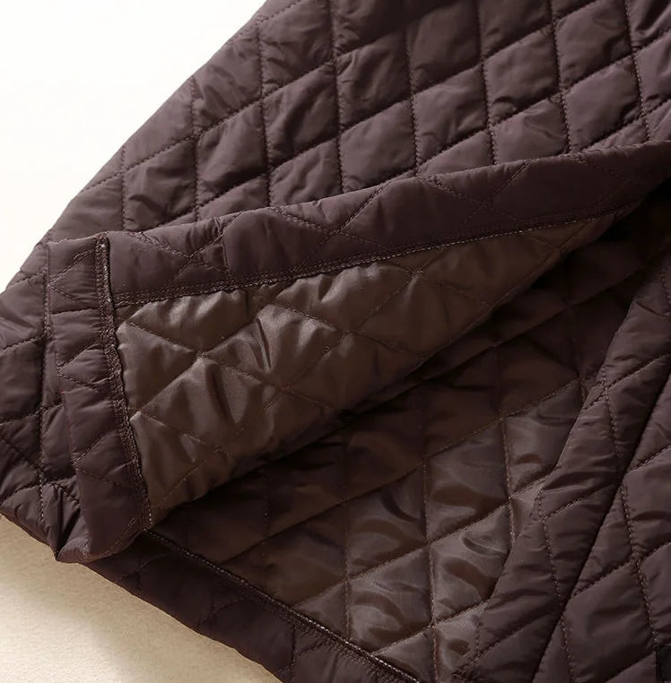 Maren Quilted Long Coat