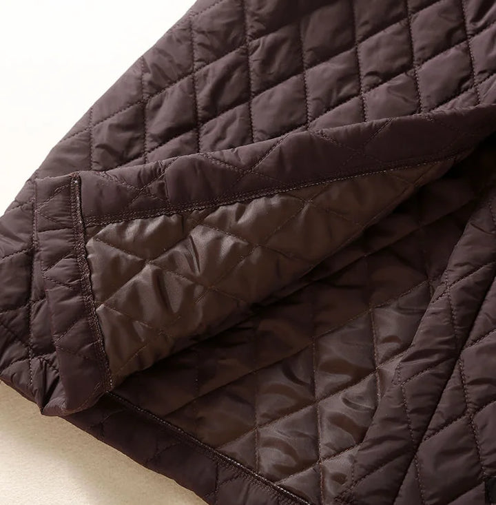 Maren Quilted Long Coat