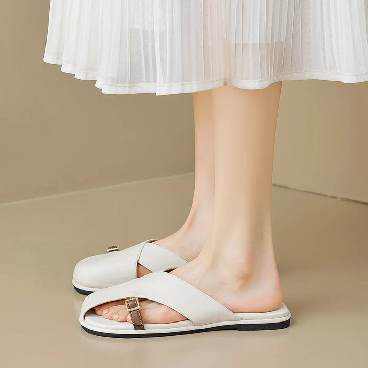 Minimalist Buckle Sandals