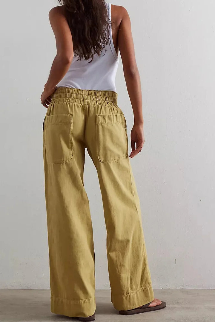 Audrey Wide-Leg Denim Jeans