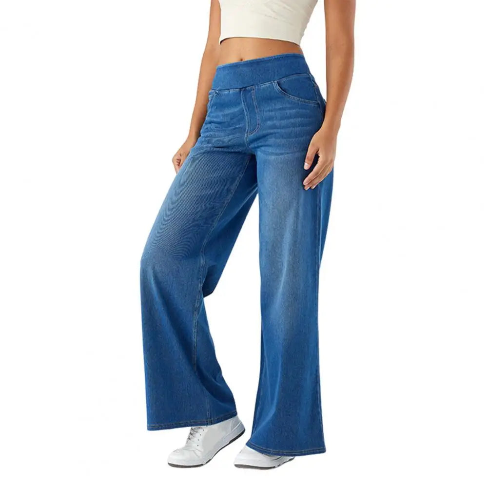 The Pull-On Wide Leg Jean