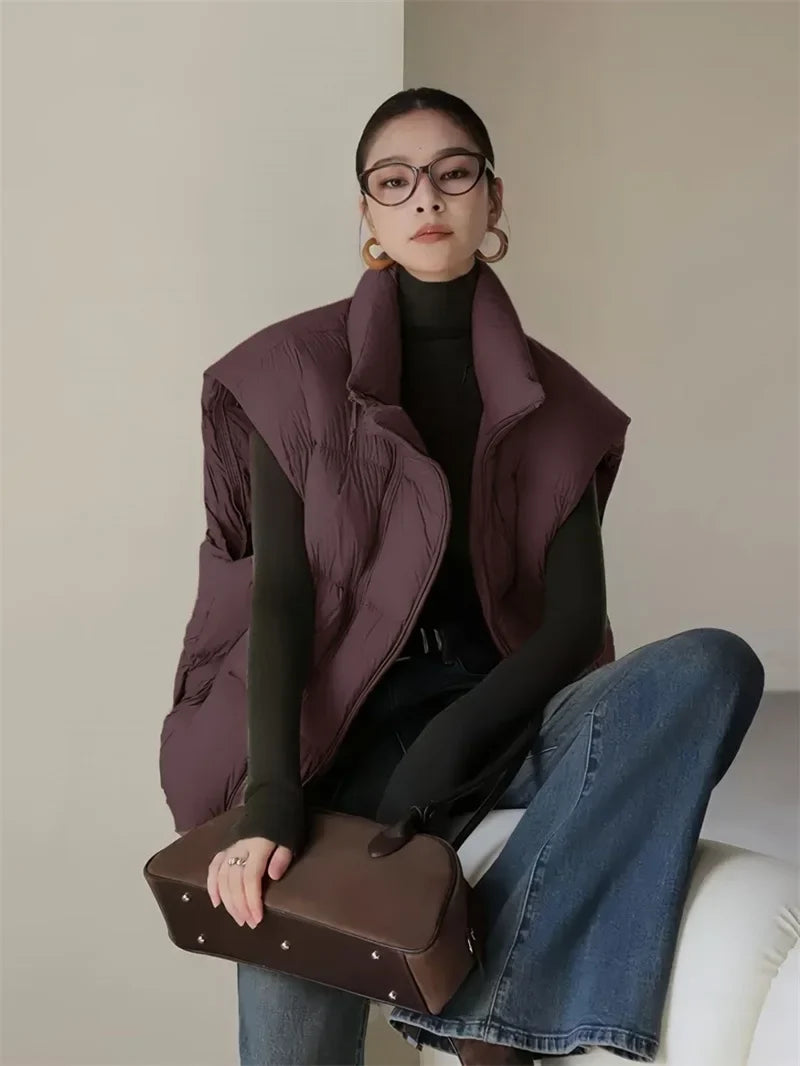Leah Down Padded Vest