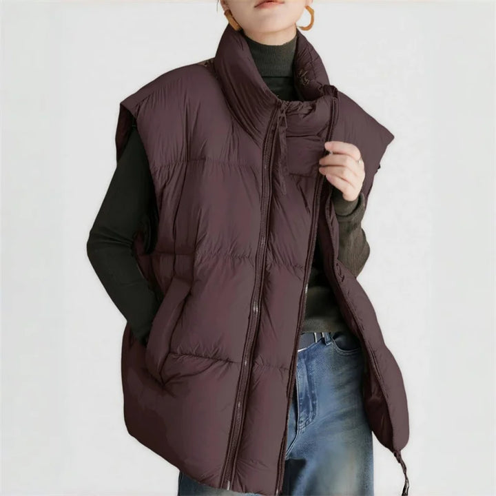 Leah Down Padded Vest