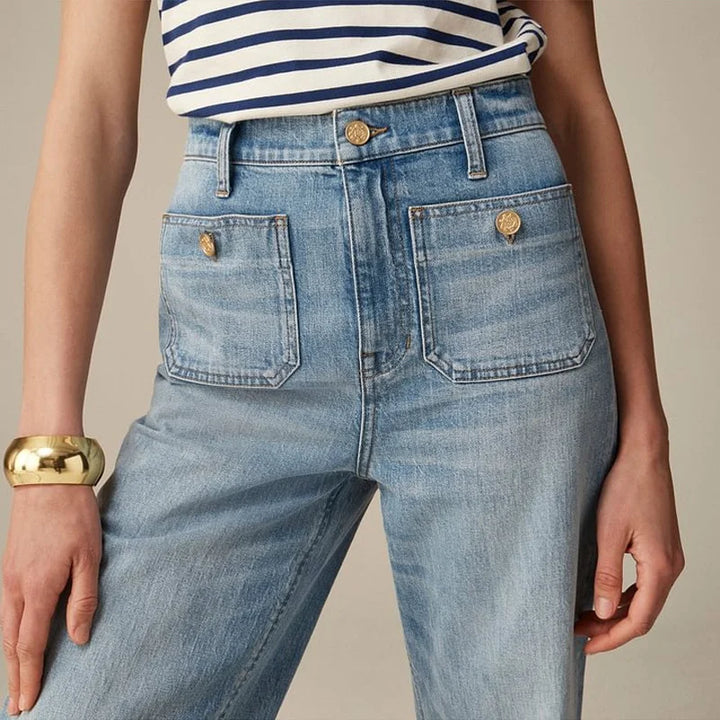The Icon Classic Wide-Leg Jean