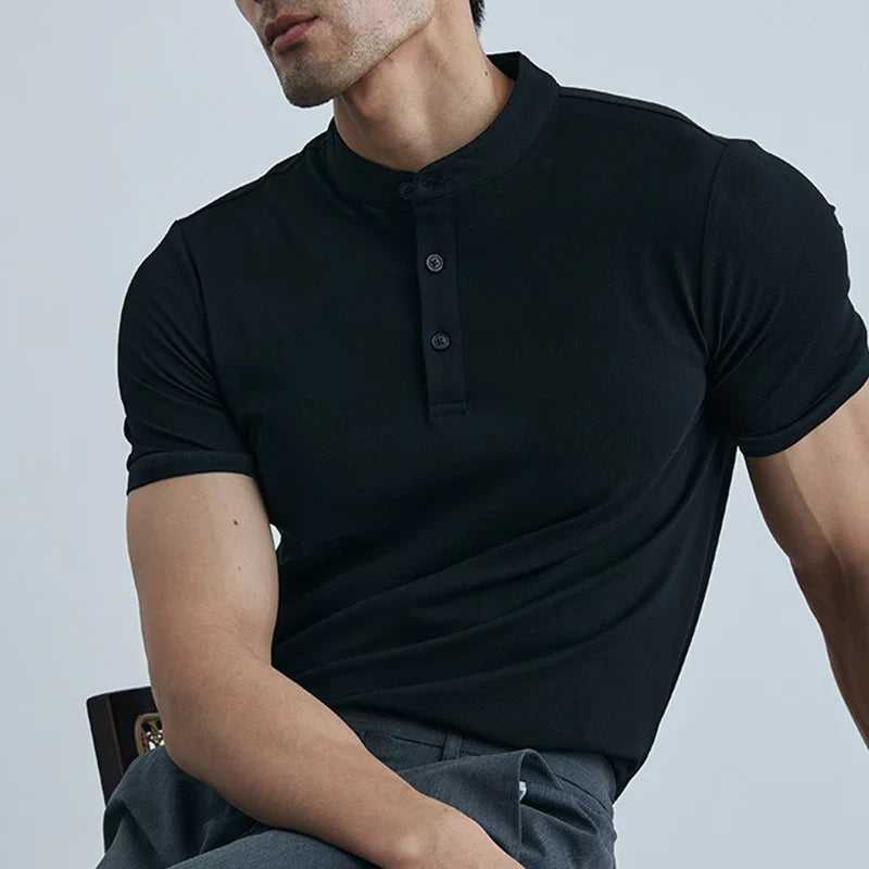 Austin Collared Slim-Fit Tee