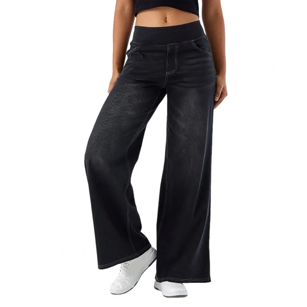 The Pull-On Wide Leg Jean