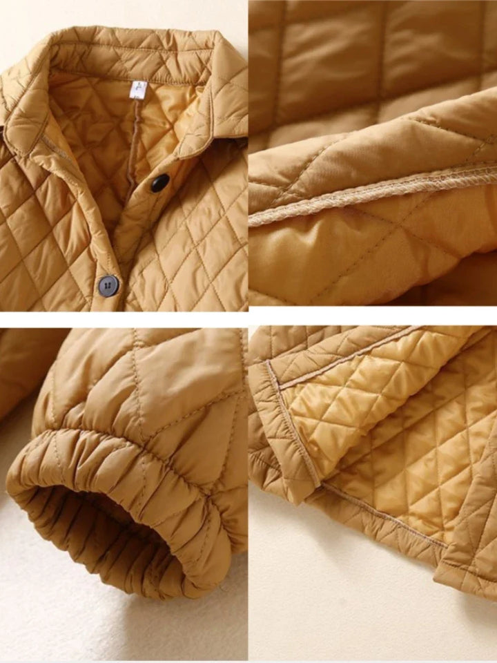 Maren Quilted Long Coat