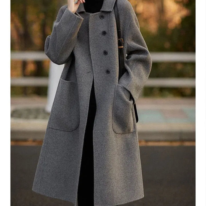 Hudson Park Wool Overcoat