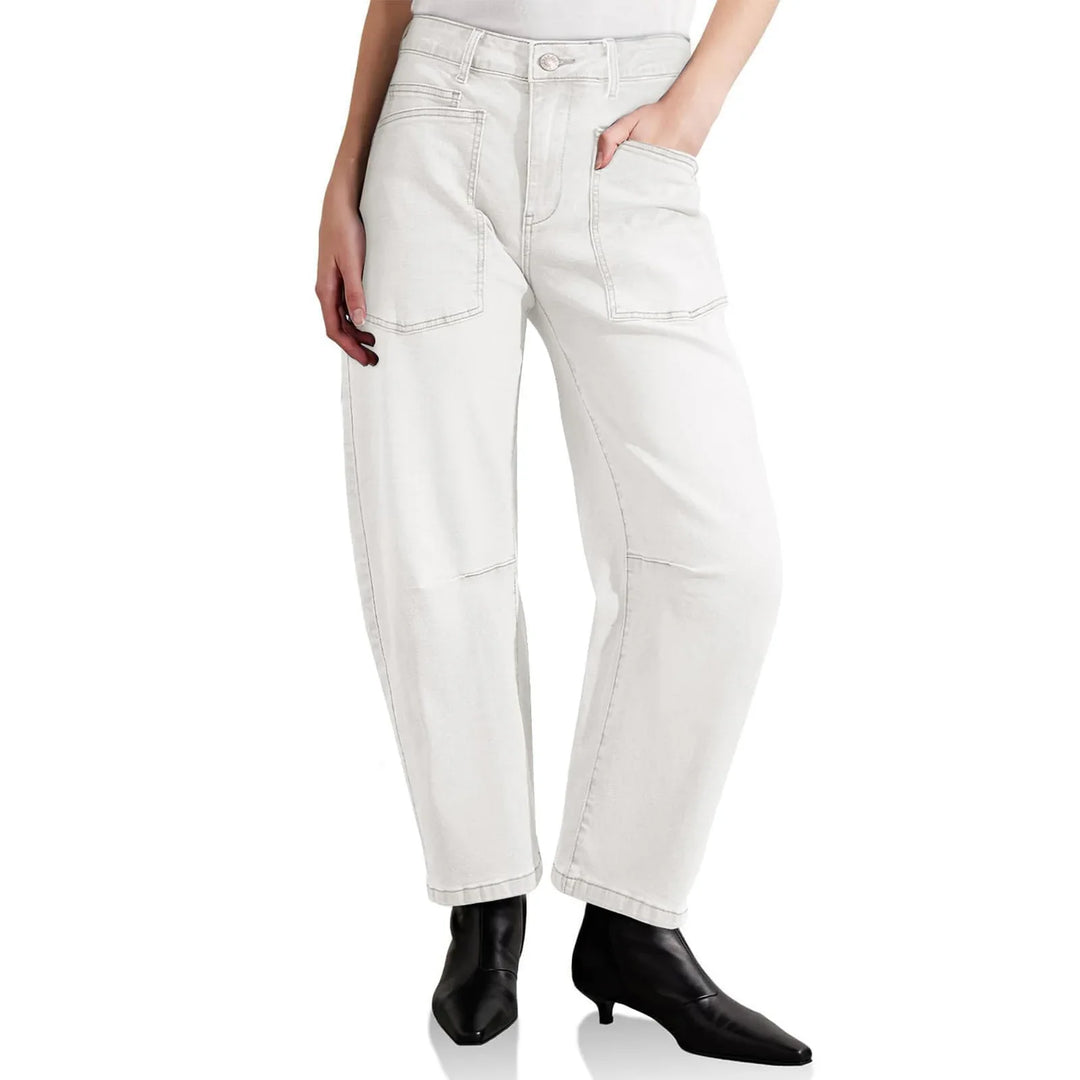 The Camden Structured Barrel Jean Denim