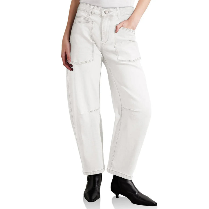 The Camden Structured Barrel Jean Denim