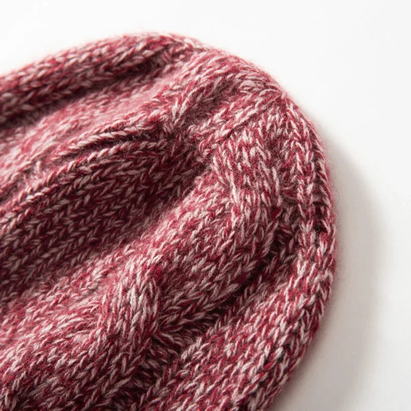 Wren Cable Cashmere Beanie