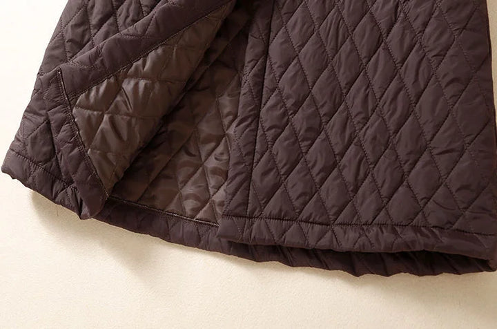 Maren Quilted Long Coat