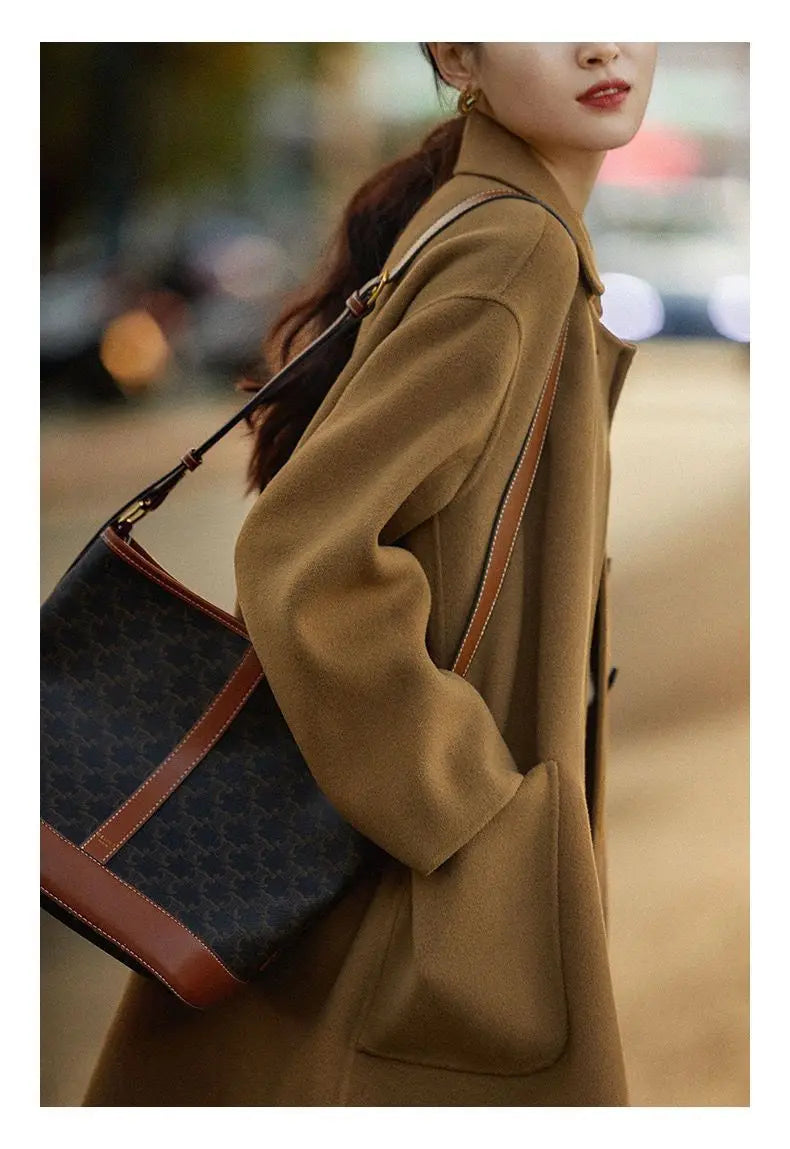 Hudson Park Wool Overcoat